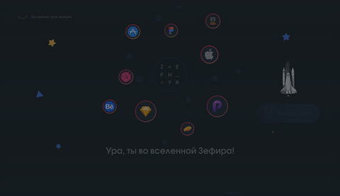 «Дерзайнер». Интерактивная вакансия для digital агентства ZephyrLab